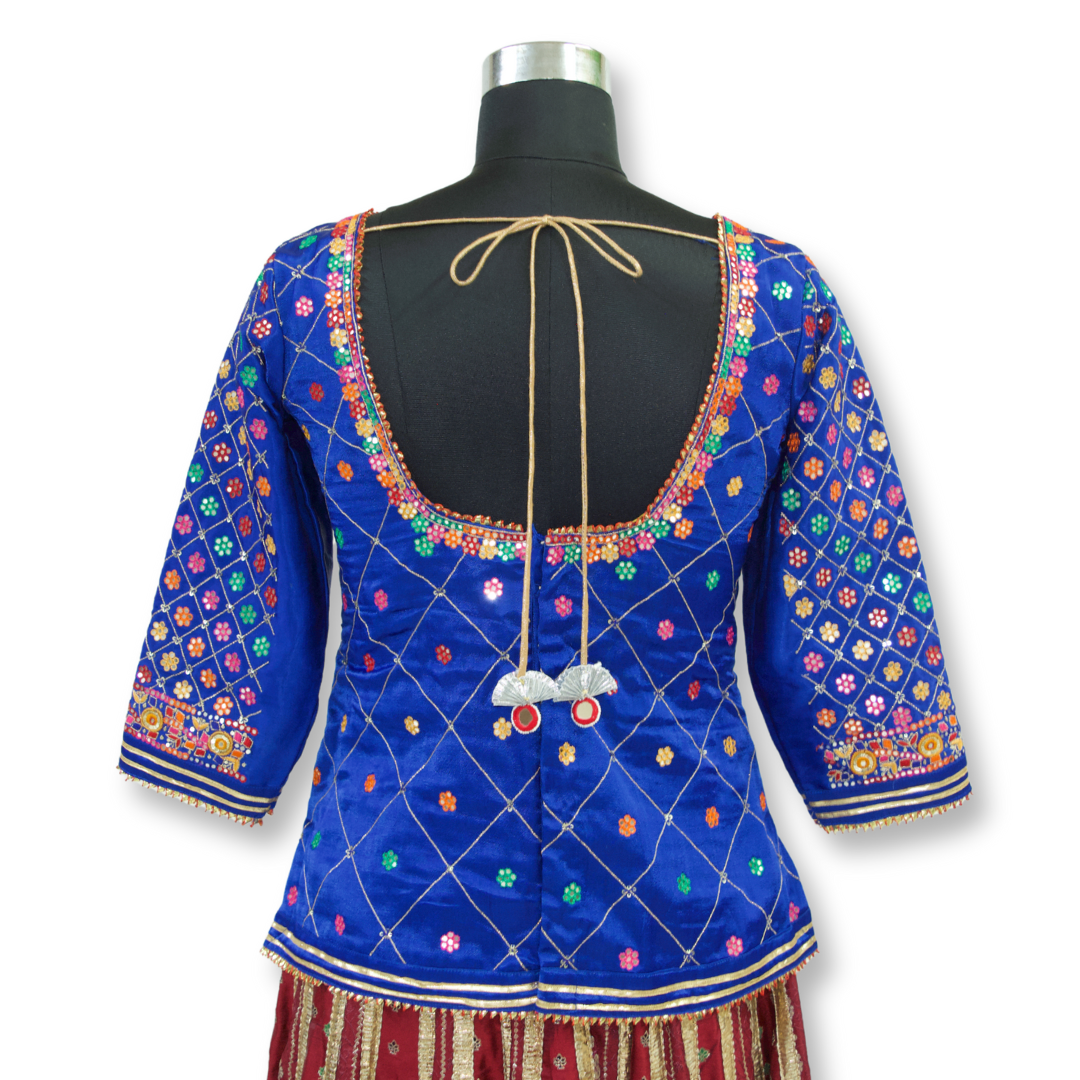 Kumari - Mirror work long blouse