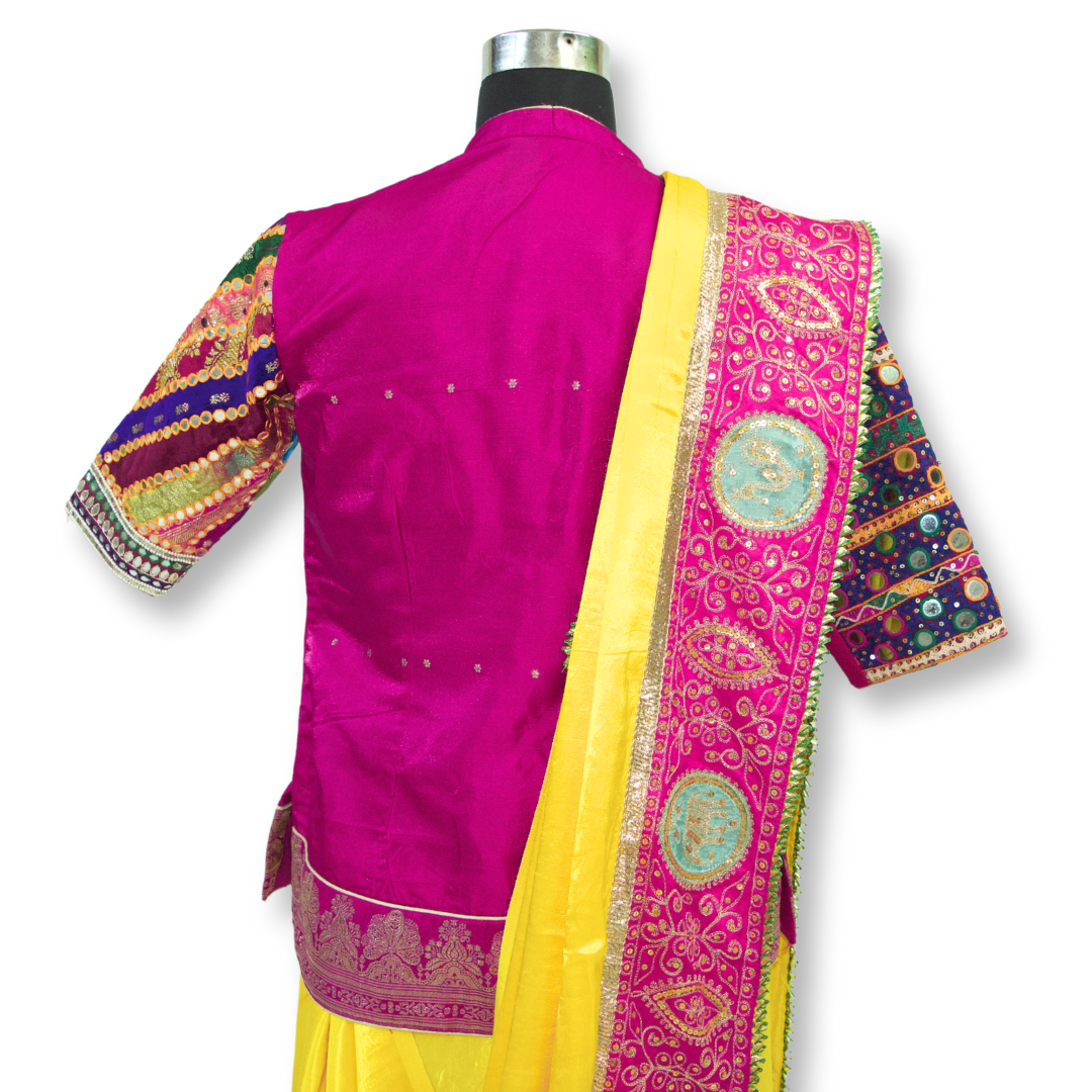 Manisha - Banarasi Kutchi Aari Work Saree