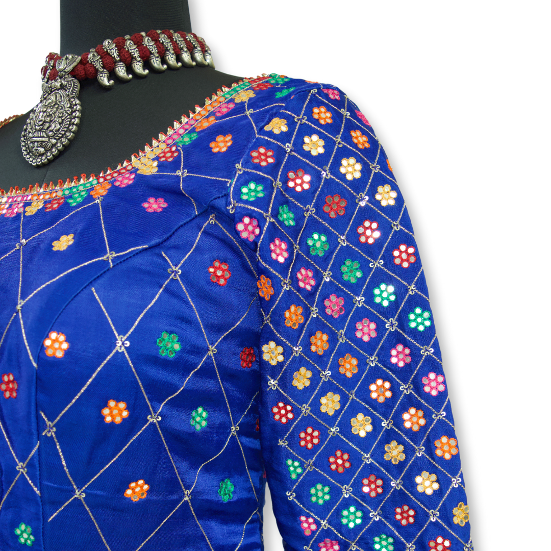 Kumari - Mirror work long blouse