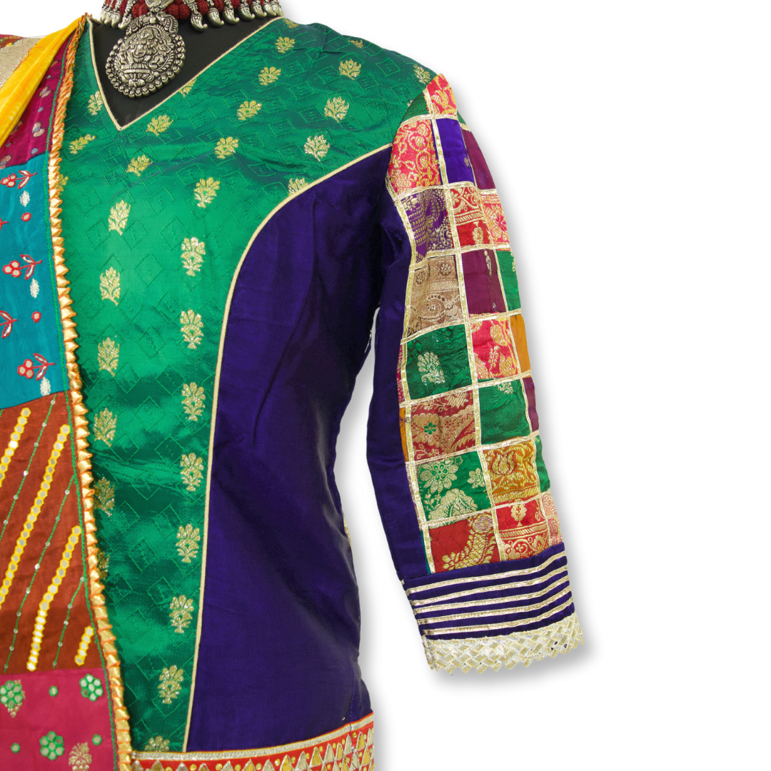 Heenal - Shibori Banarasi Saree (only saree available)