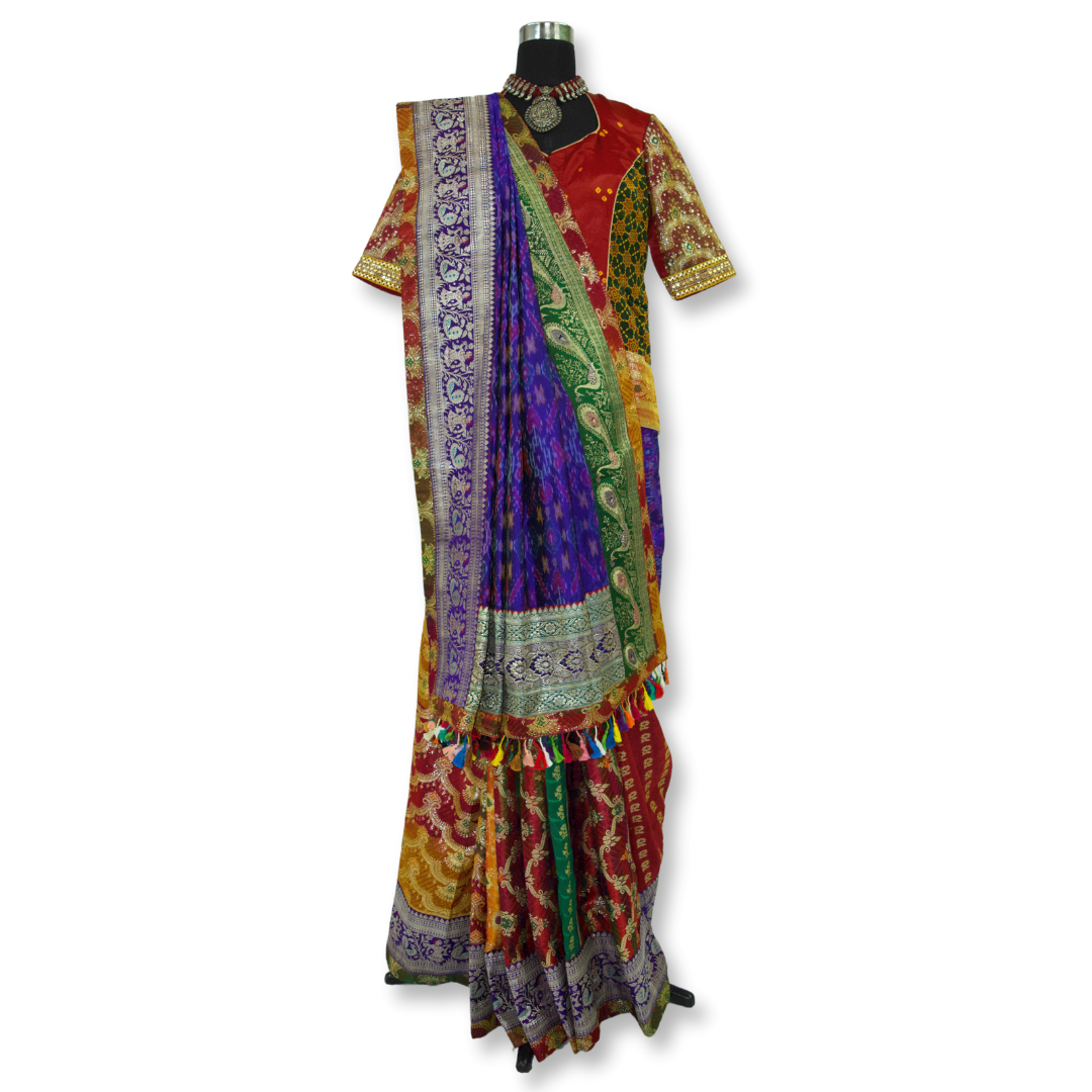 Yukti - Multi Banarasi Patola Baluchari Saree