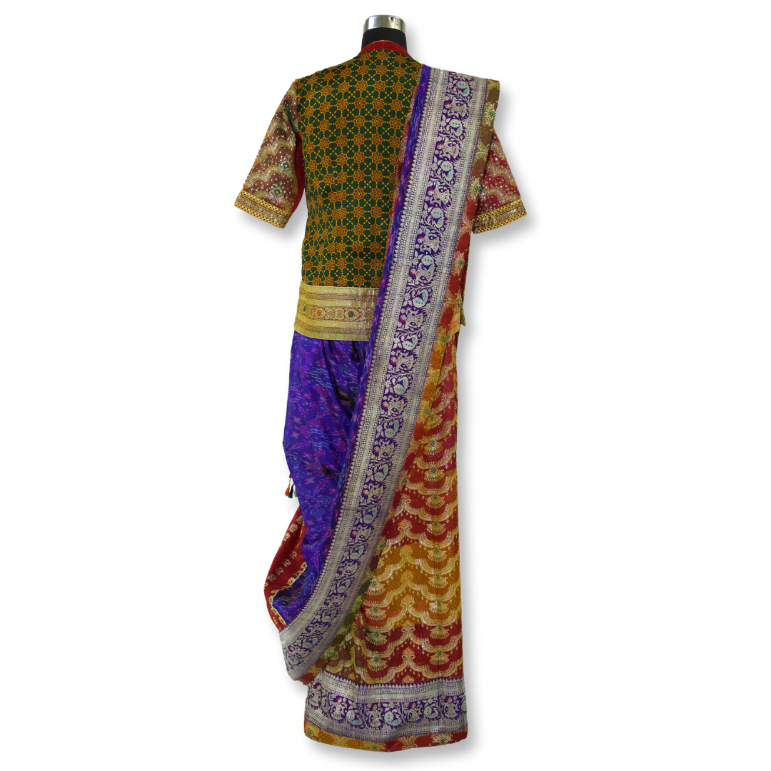 Yukti - Multi Banarasi Patola Baluchari Saree