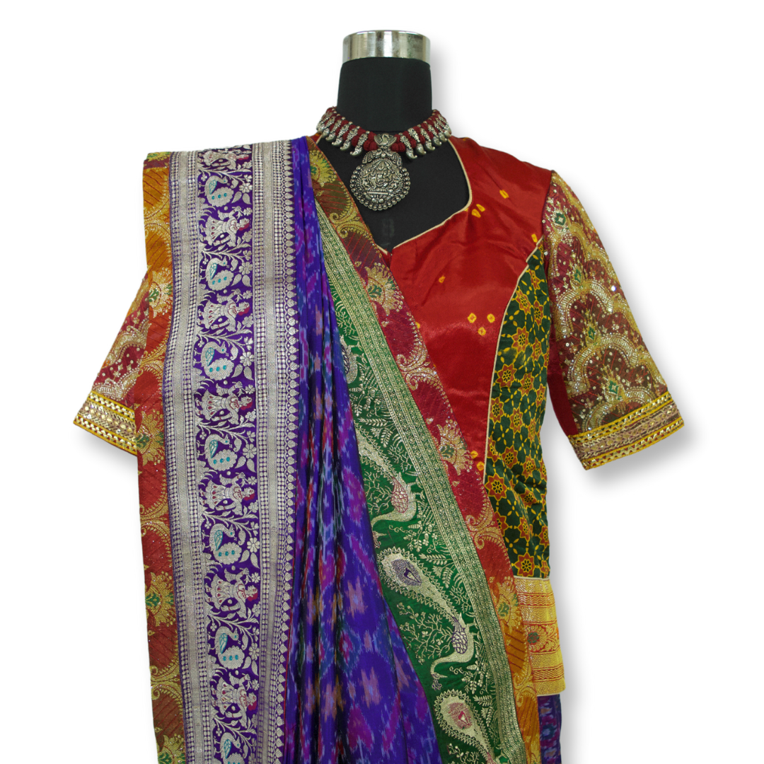 Yukti - Multi Banarasi Patola Baluchari Saree