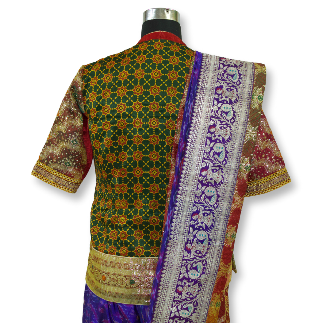 Yukti - Multi Banarasi Patola Baluchari Saree