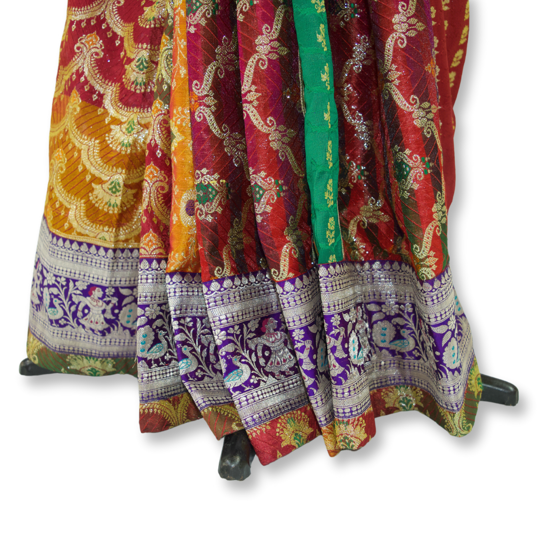Yukti - Multi Banarasi Patola Baluchari Saree