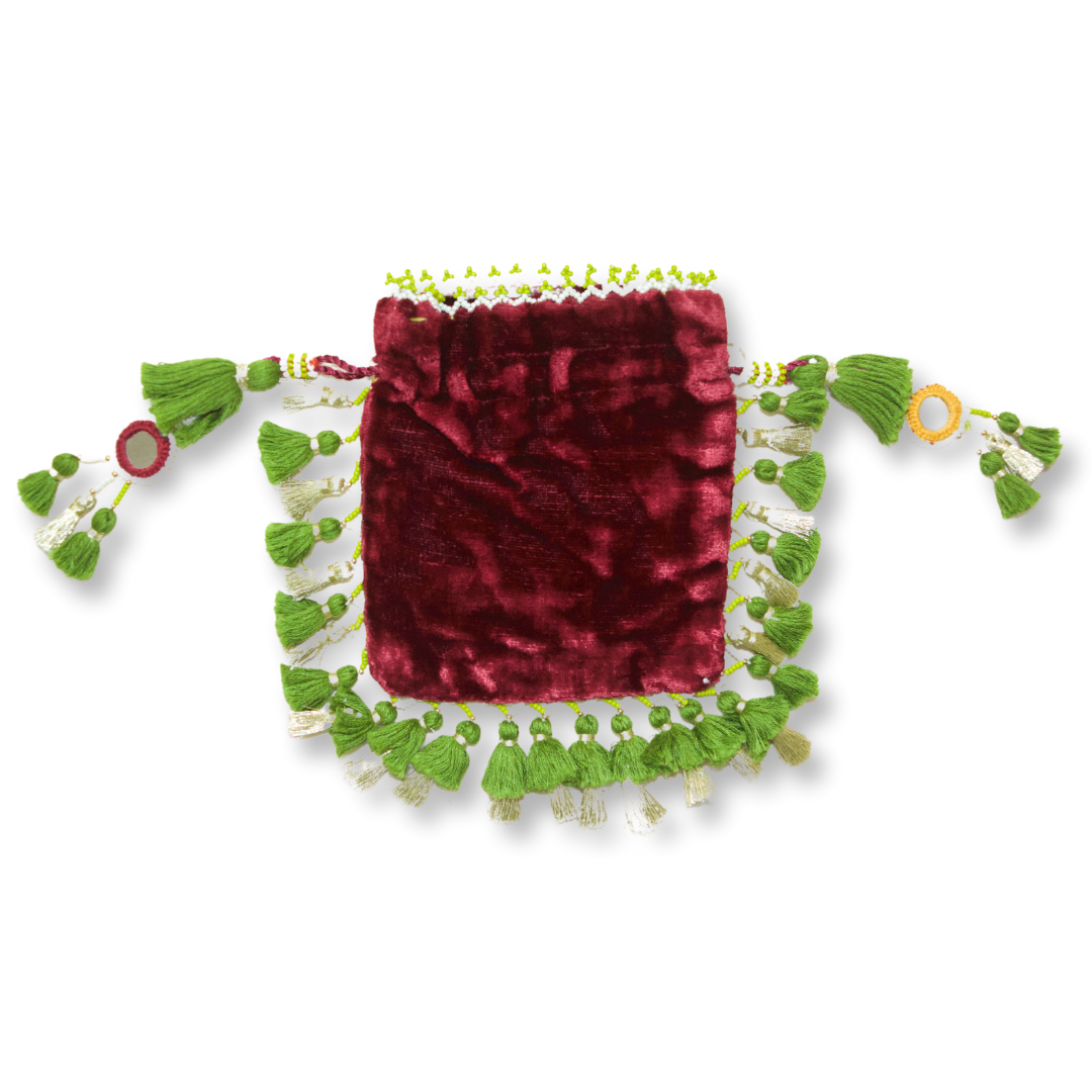 Maya - Zardozi work potli bag