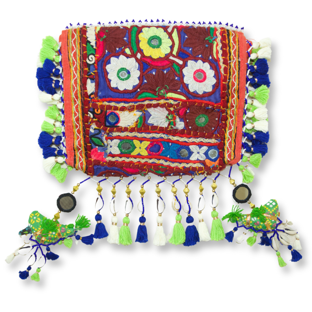 Priya - Antique Kutchi work sling bag