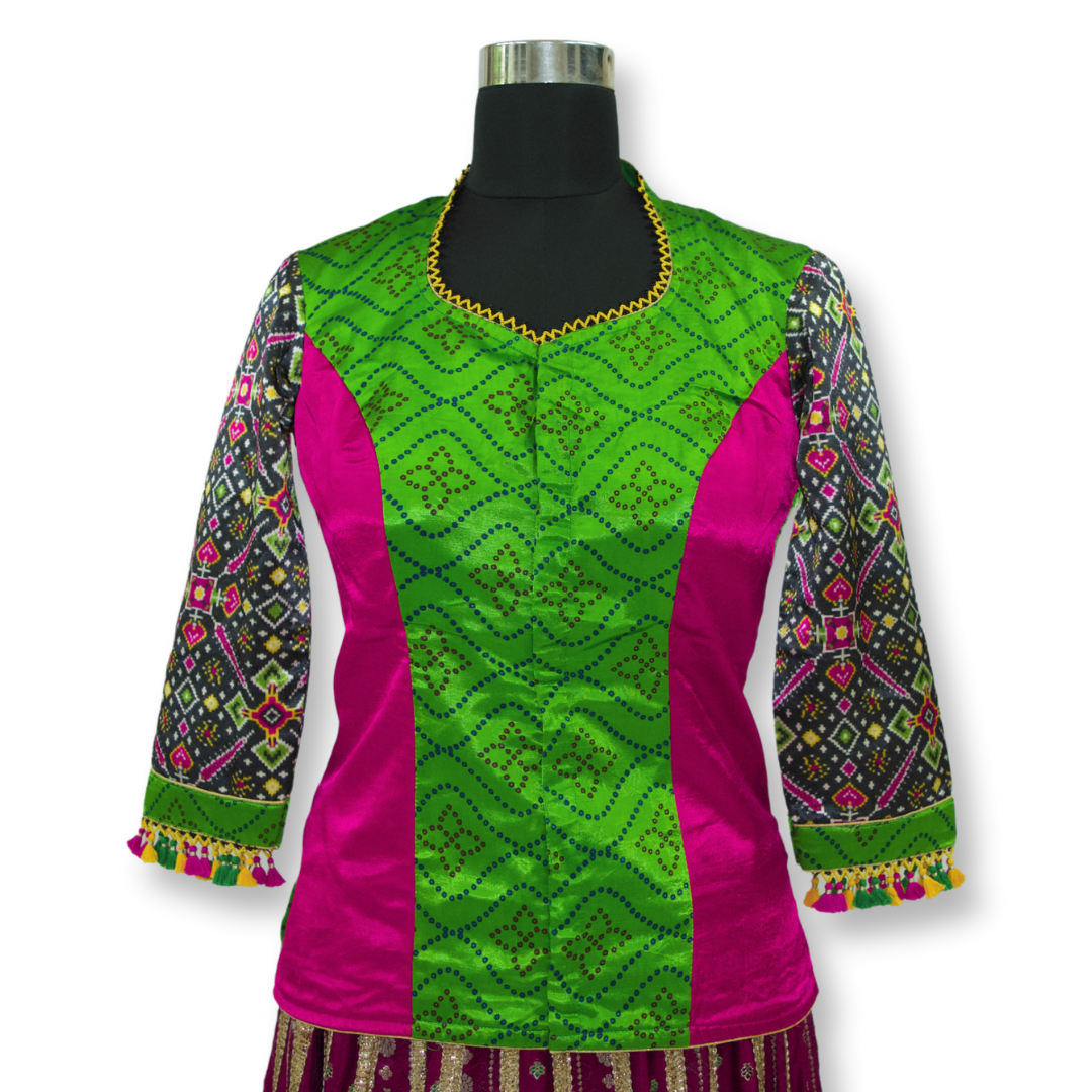 Heera - Gaji silk long blouse