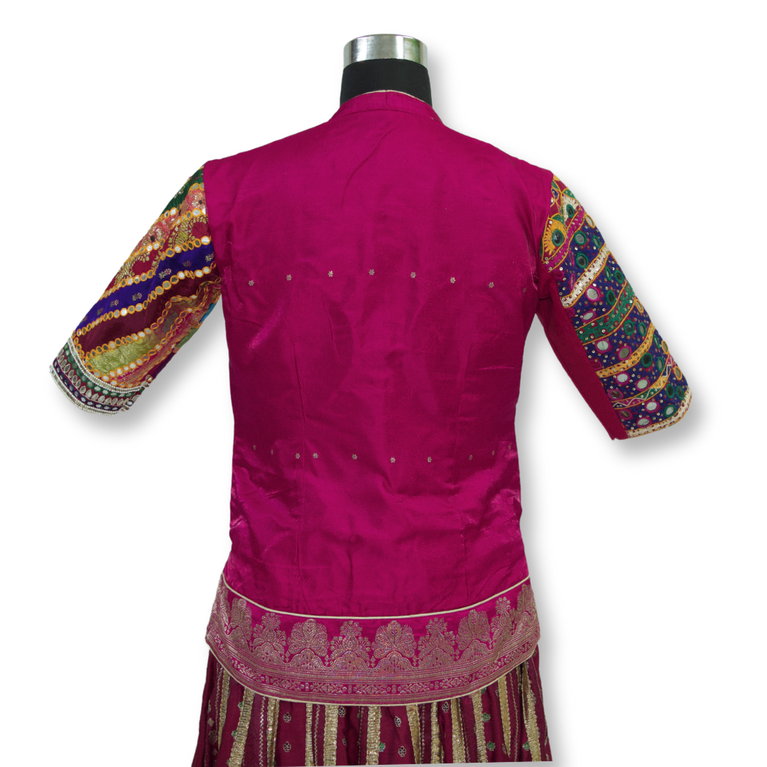 Rekha - Banarasi mirror work blouse