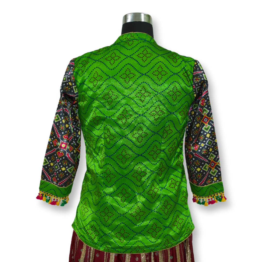 Heera - Gaji silk long blouse