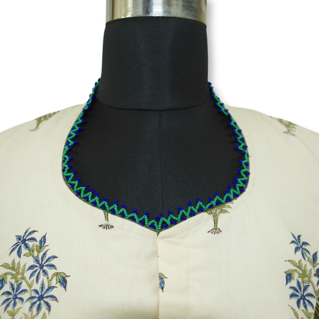 Shrishti - Cotton ikkat blouse