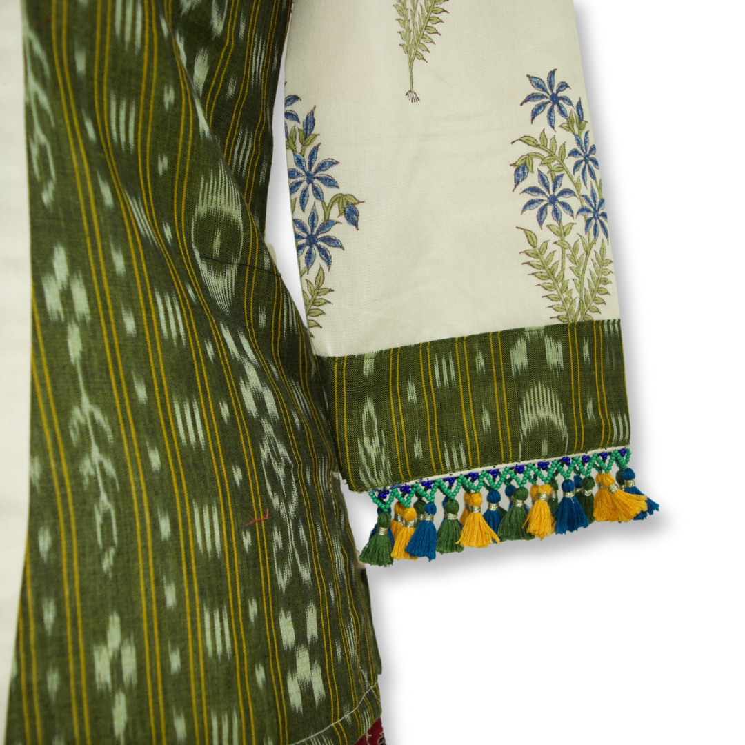 Shrishti - Cotton ikkat blouse