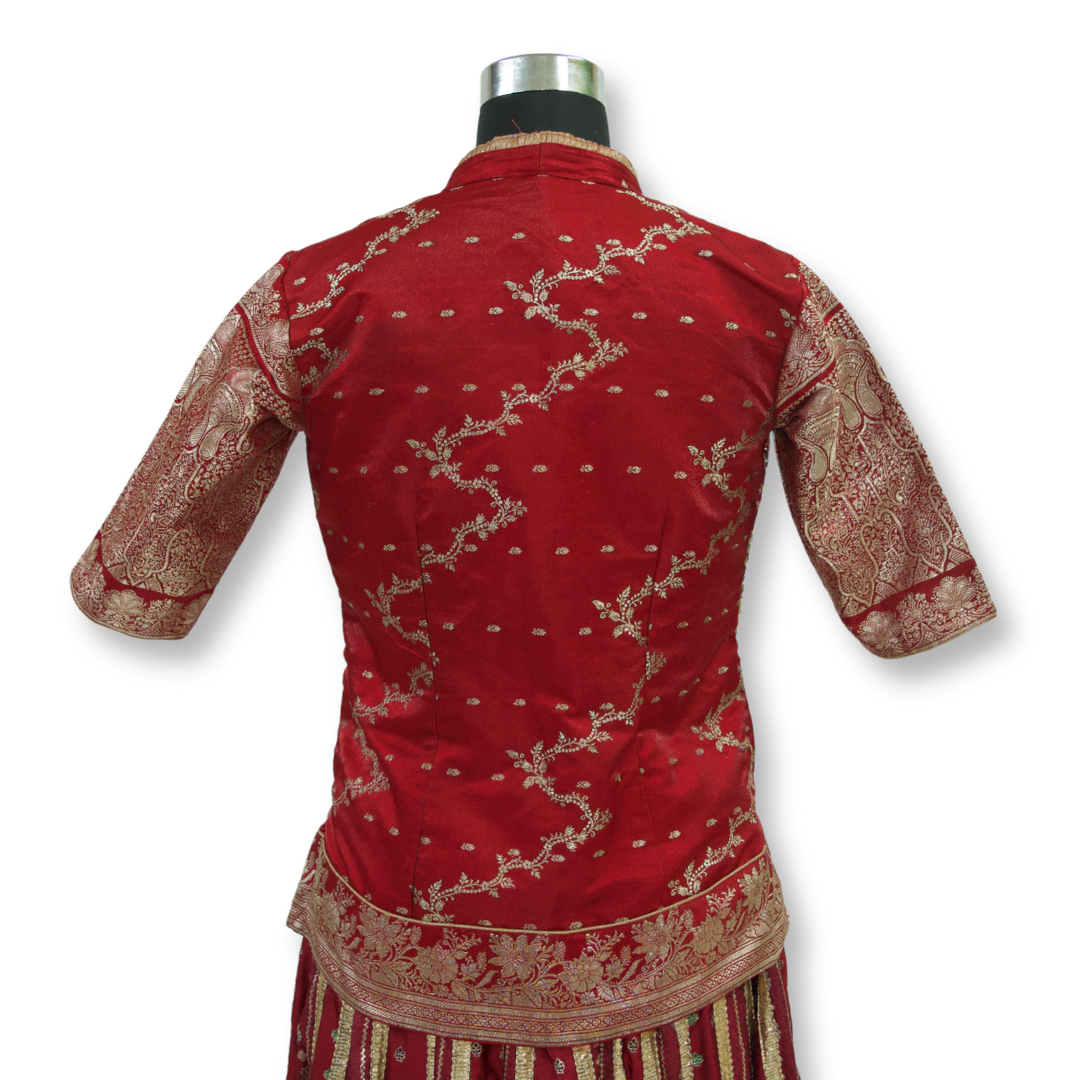 Shehnaz - Banarasi long blouse