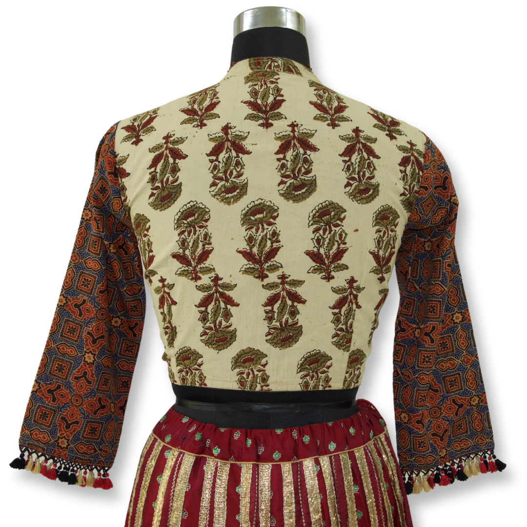 Krina - Ajarakh blouse
