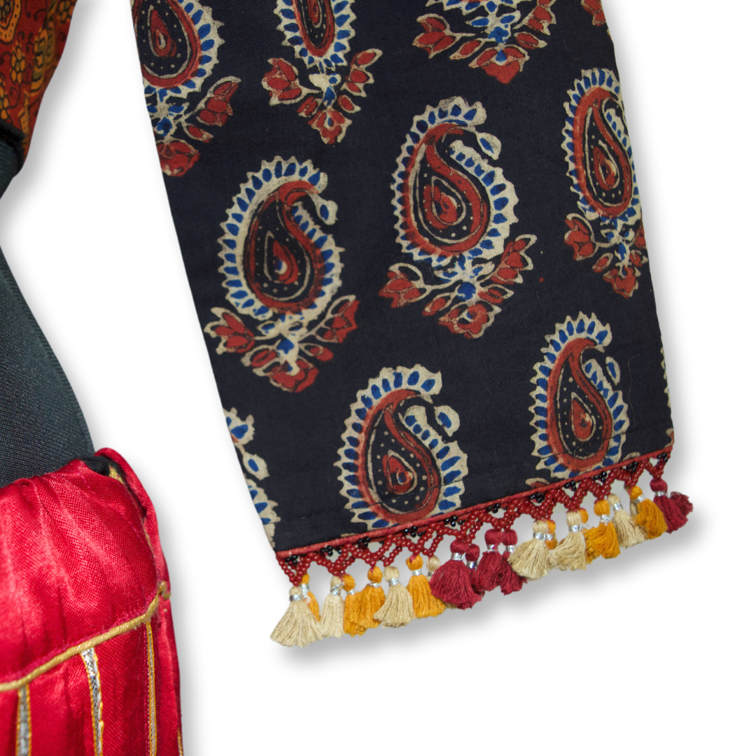 Urmi - Ajarakh Cotton Short Blouse