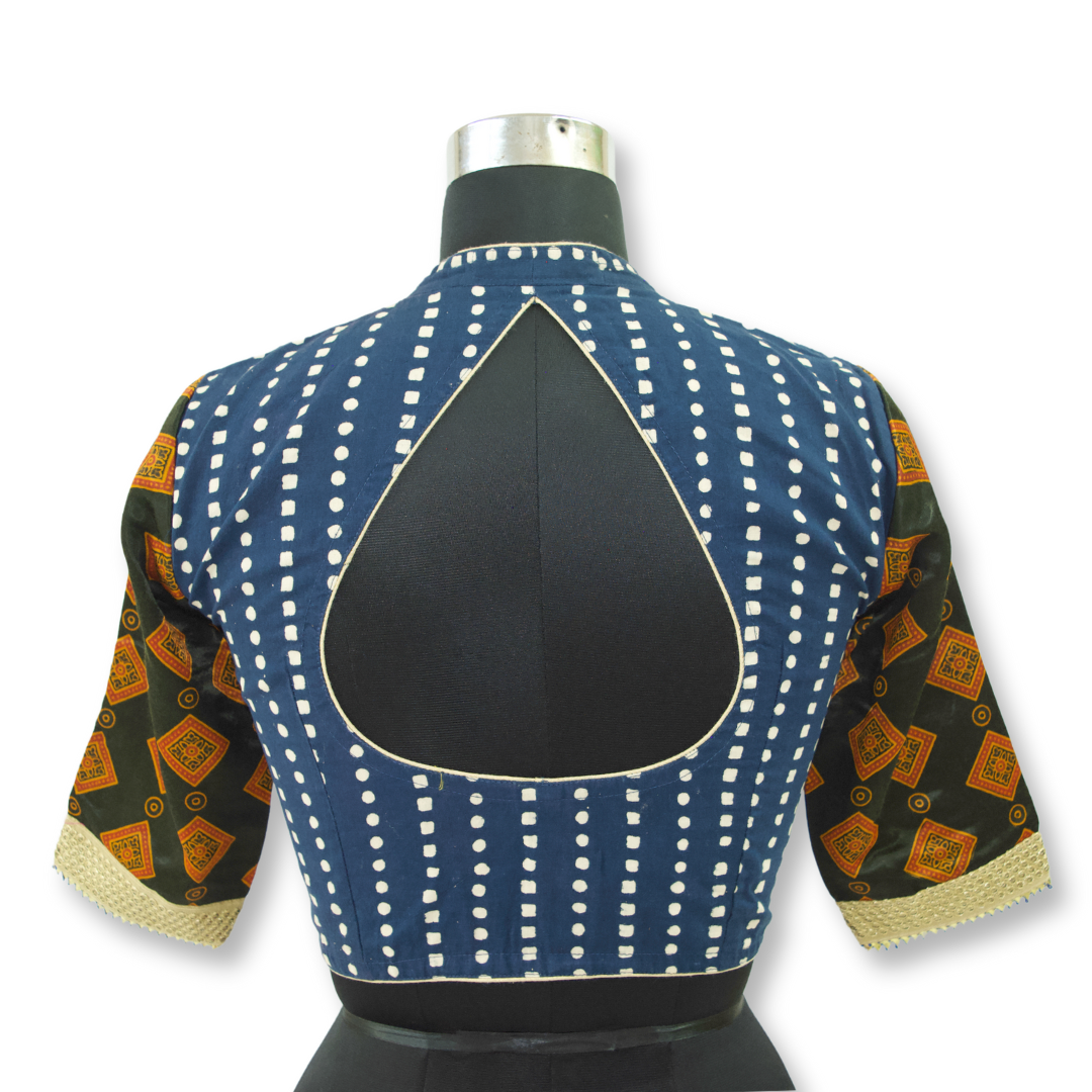 Tarika - Ajarakh Cotton Short Blouse