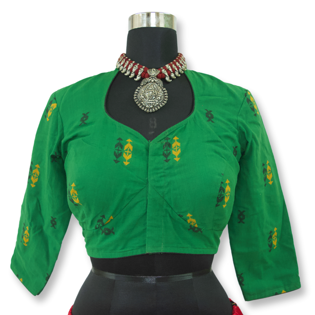 Uma - Khadi Cotton Short Blouse