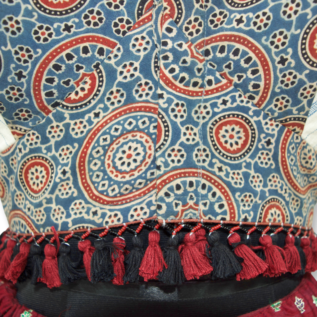 Jeeni - Ajarakh kala cotton blouse