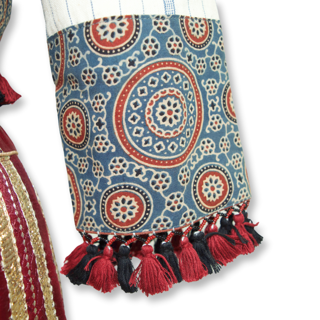 Jeeni - Ajarakh kala cotton blouse