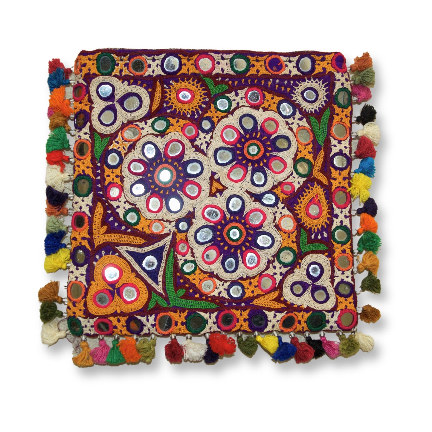 Riva - Kutchi banarasi clutch bag