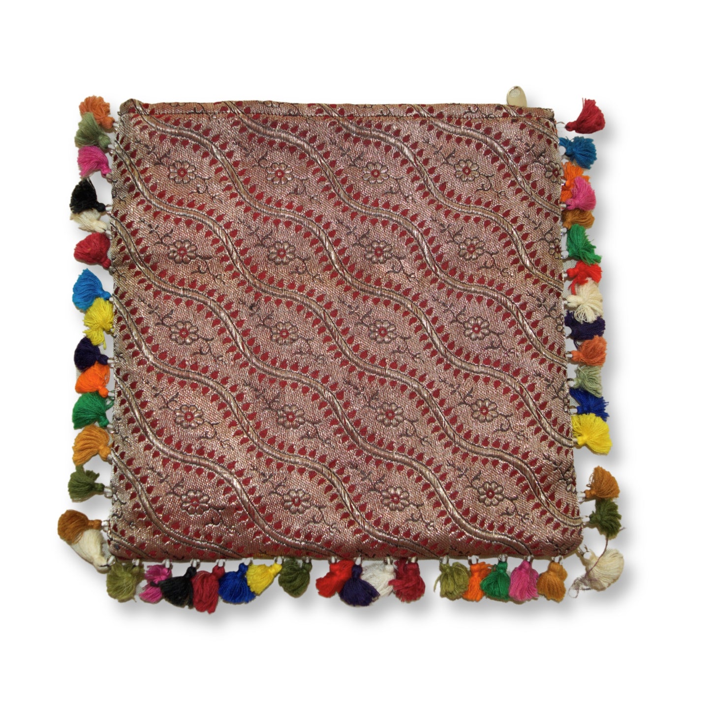 Riva - Kutchi banarasi clutch bag