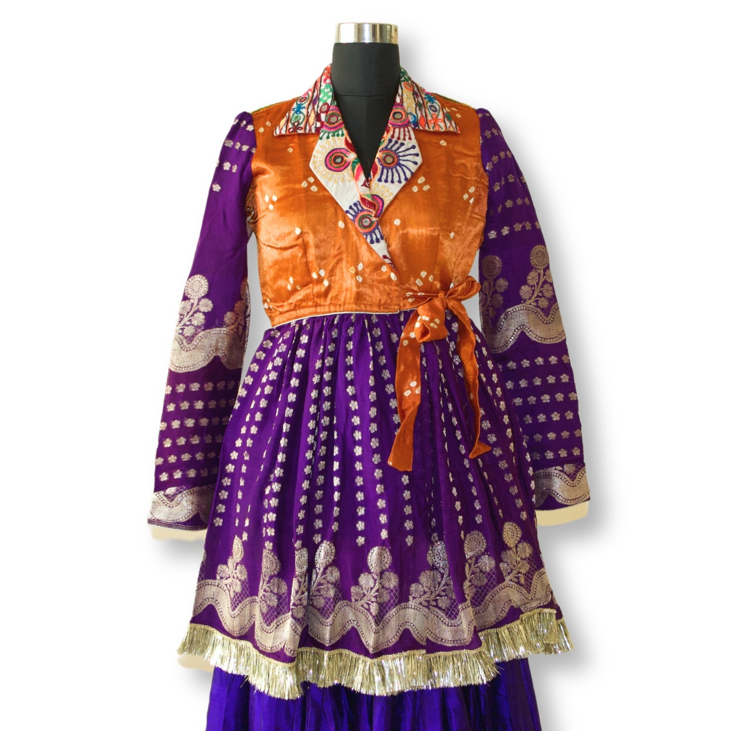 Divya - Banarasi kutchi blouse