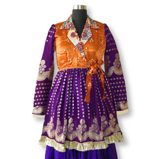 Divya - Banarasi kutchi blouse
