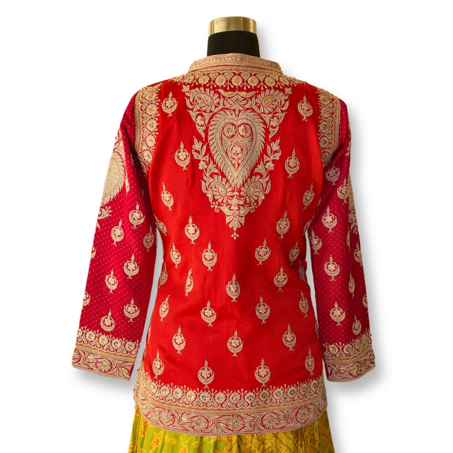 Roopa - Khadi Marodi Work Long Blouse