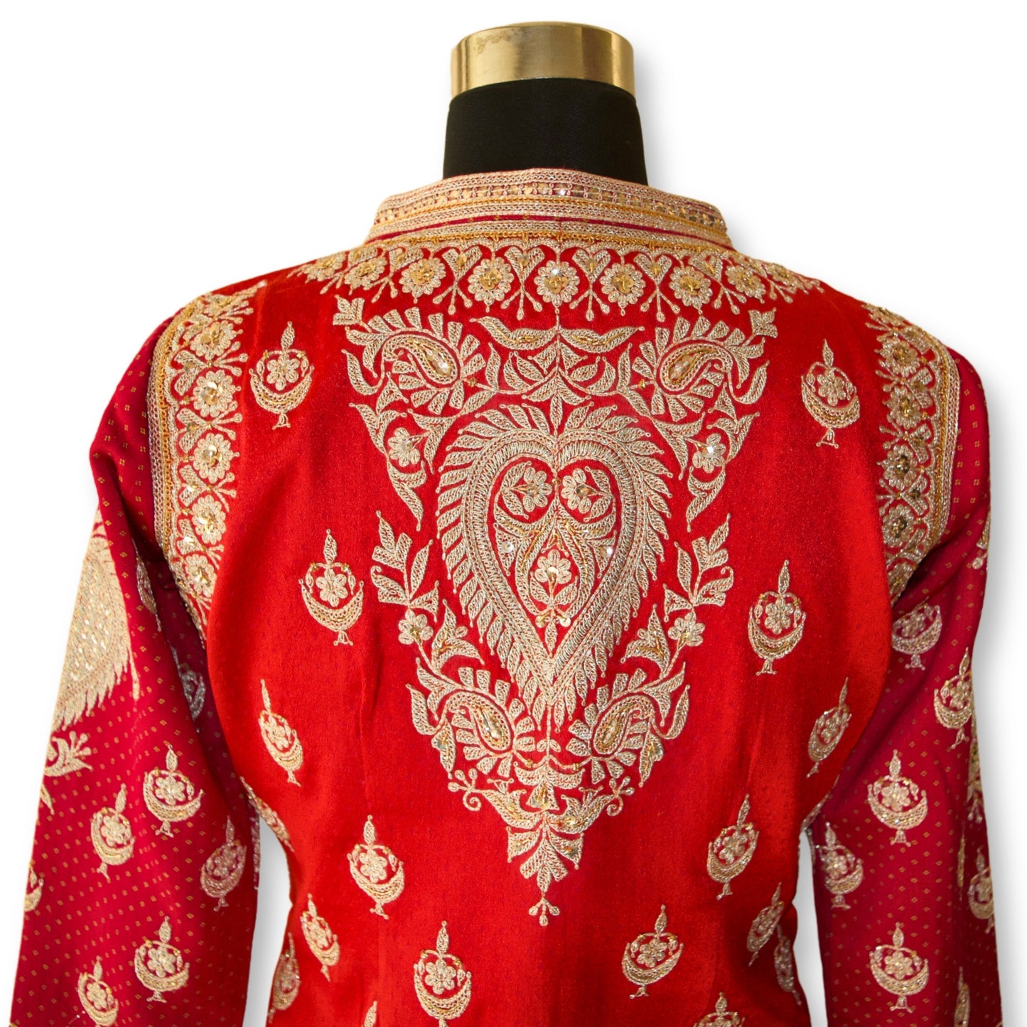 Roopa - Khadi Marodi Work Long Blouse