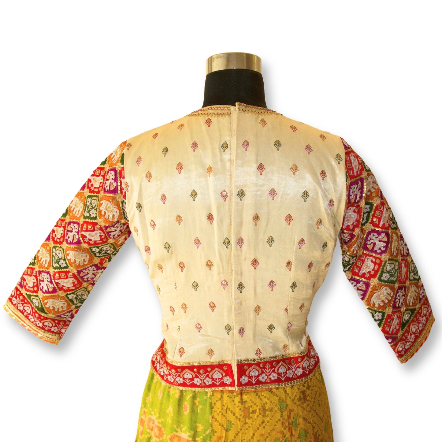 Durga - Real Zari Applique Work Blouse