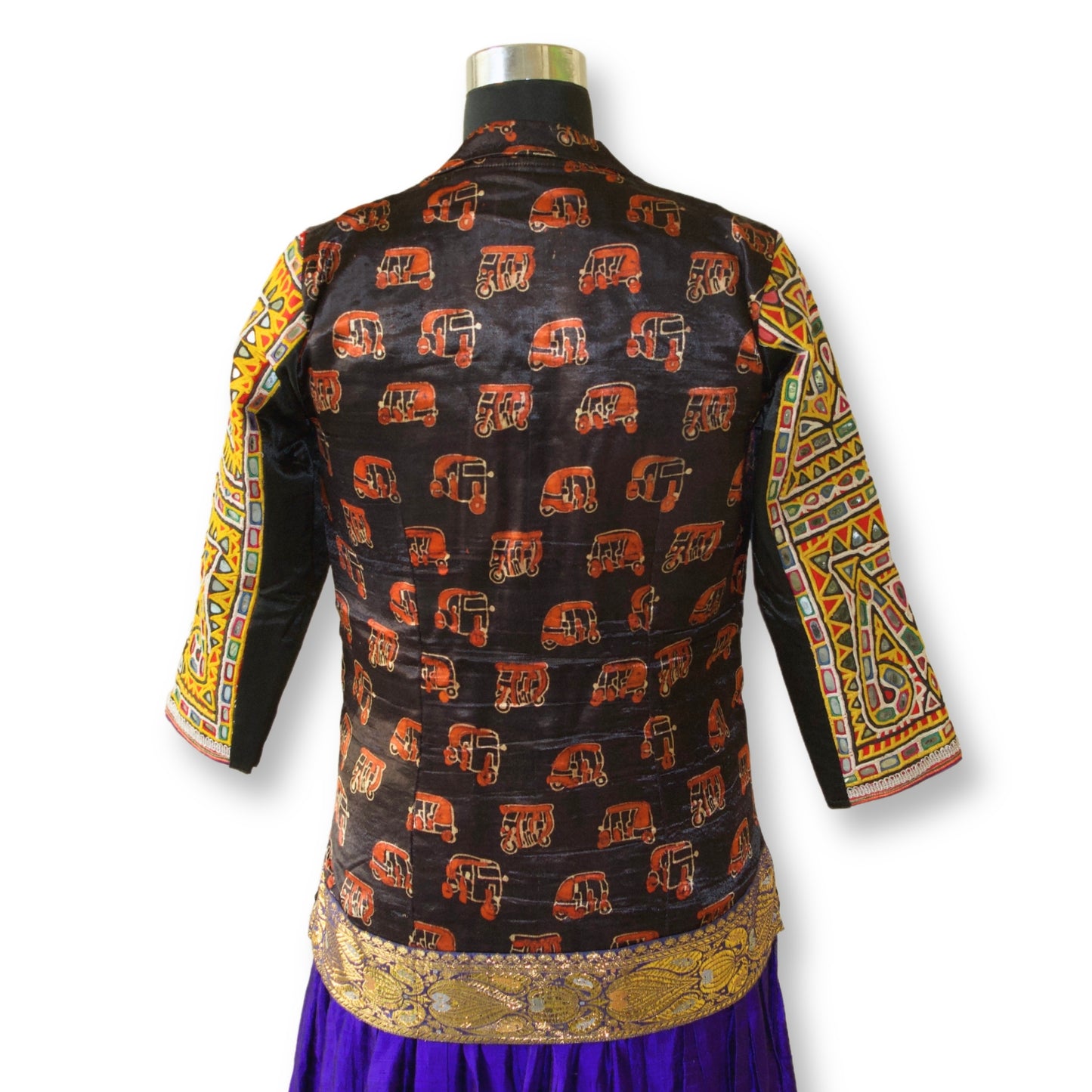 Kumari - Jacket collared kutchi blouse