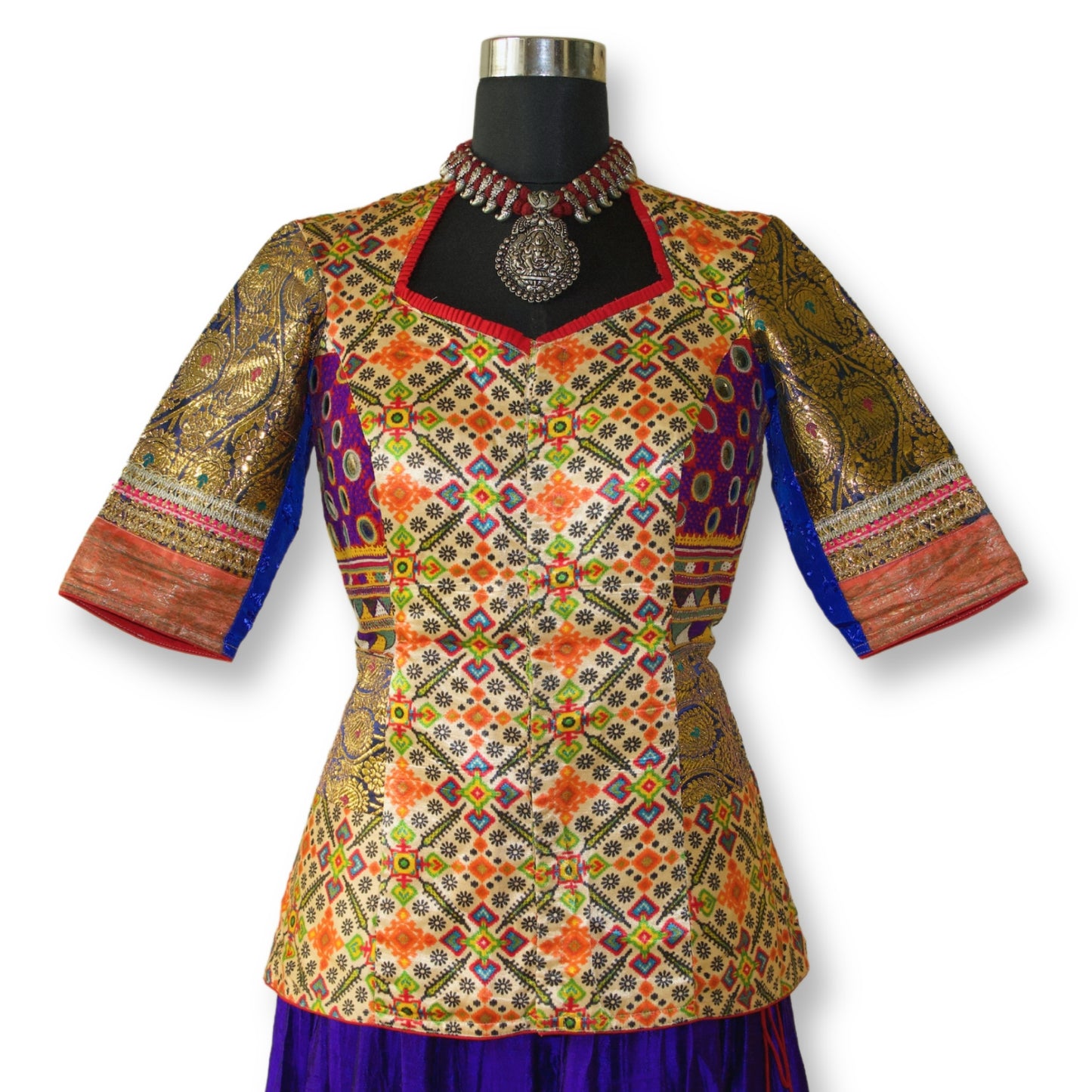 Lalita - Patola silk blouse