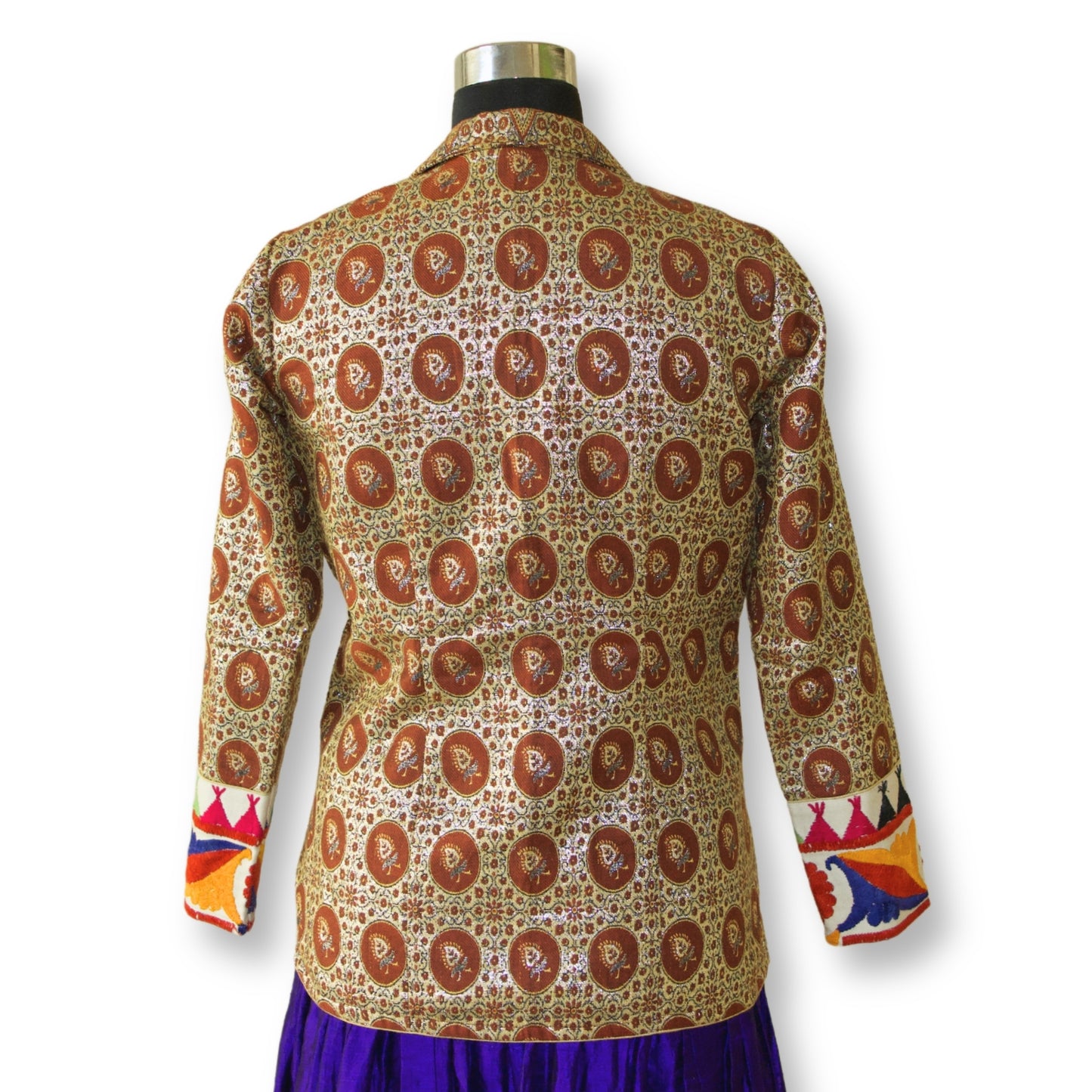 Leelavanti - Woollen kutchi long blouse