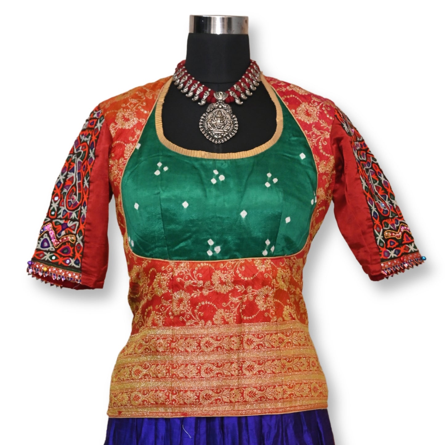 Drishti - Yoke Kutchi Long Blouse
