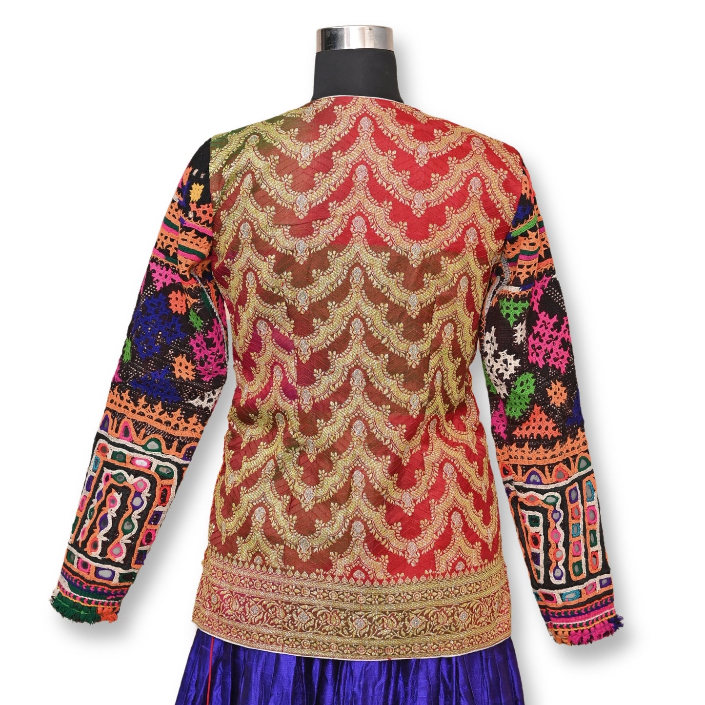 Kanti - Wollen kutchi long blouse