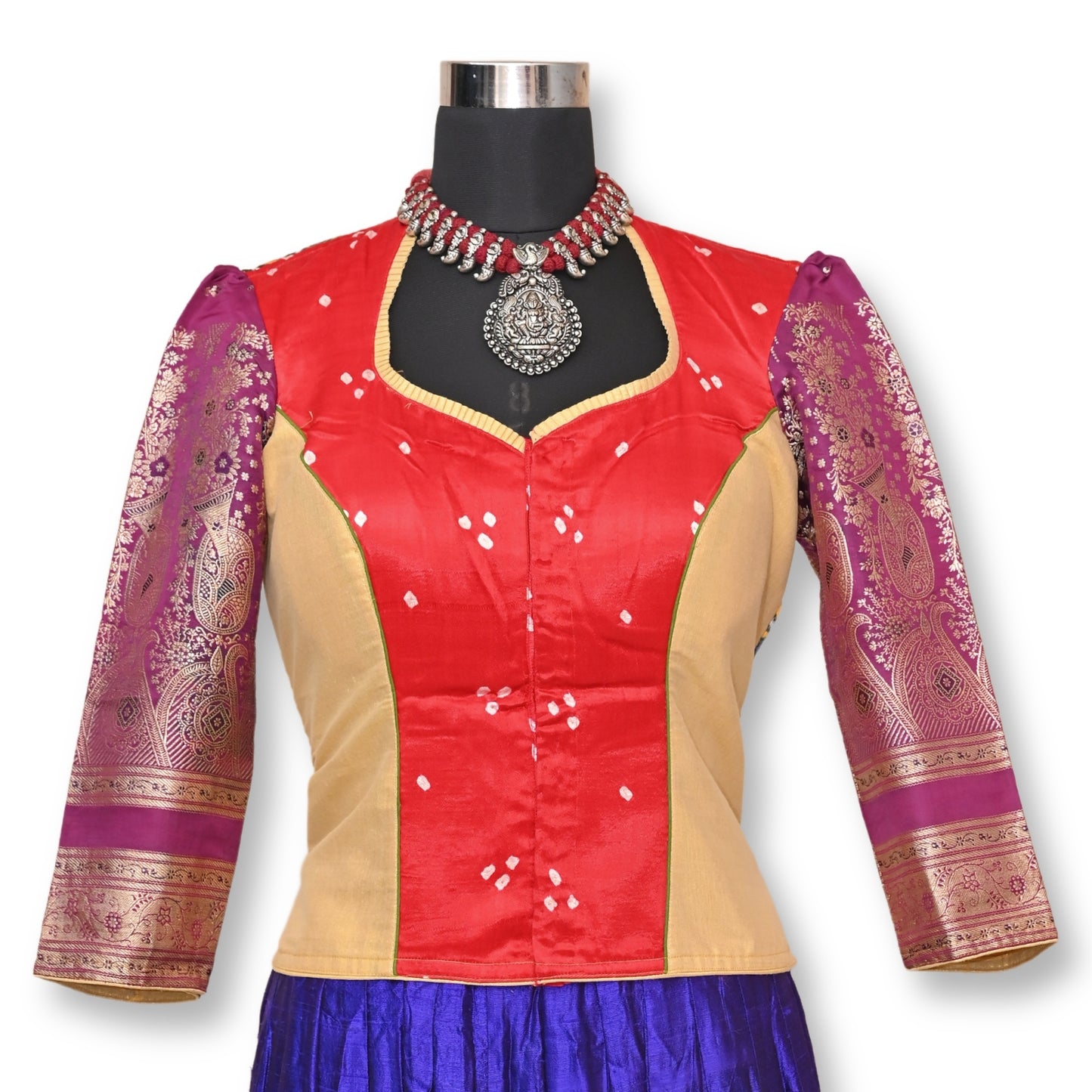 Disha - Banarasi long blouse