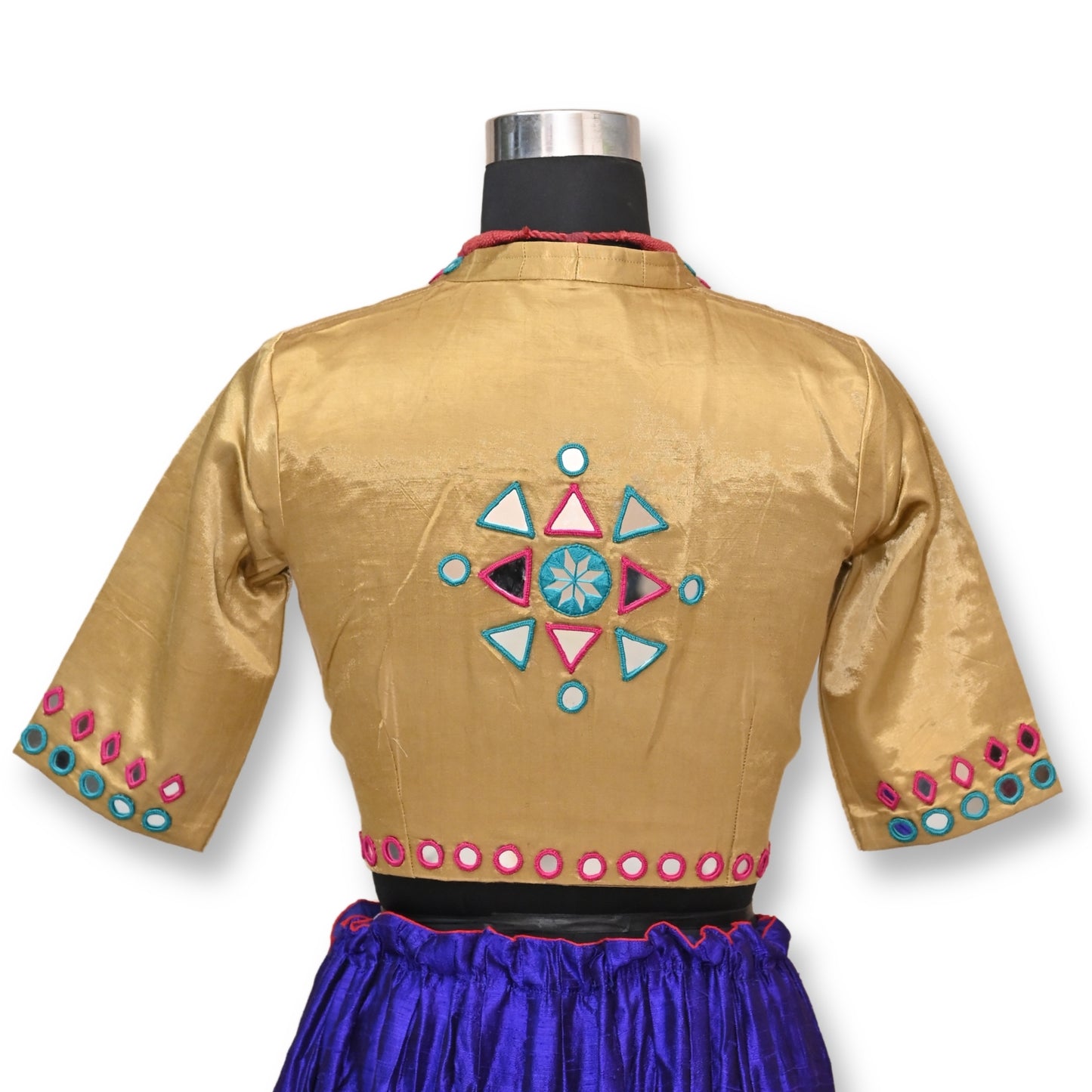 Rekha - Mirror work blouse