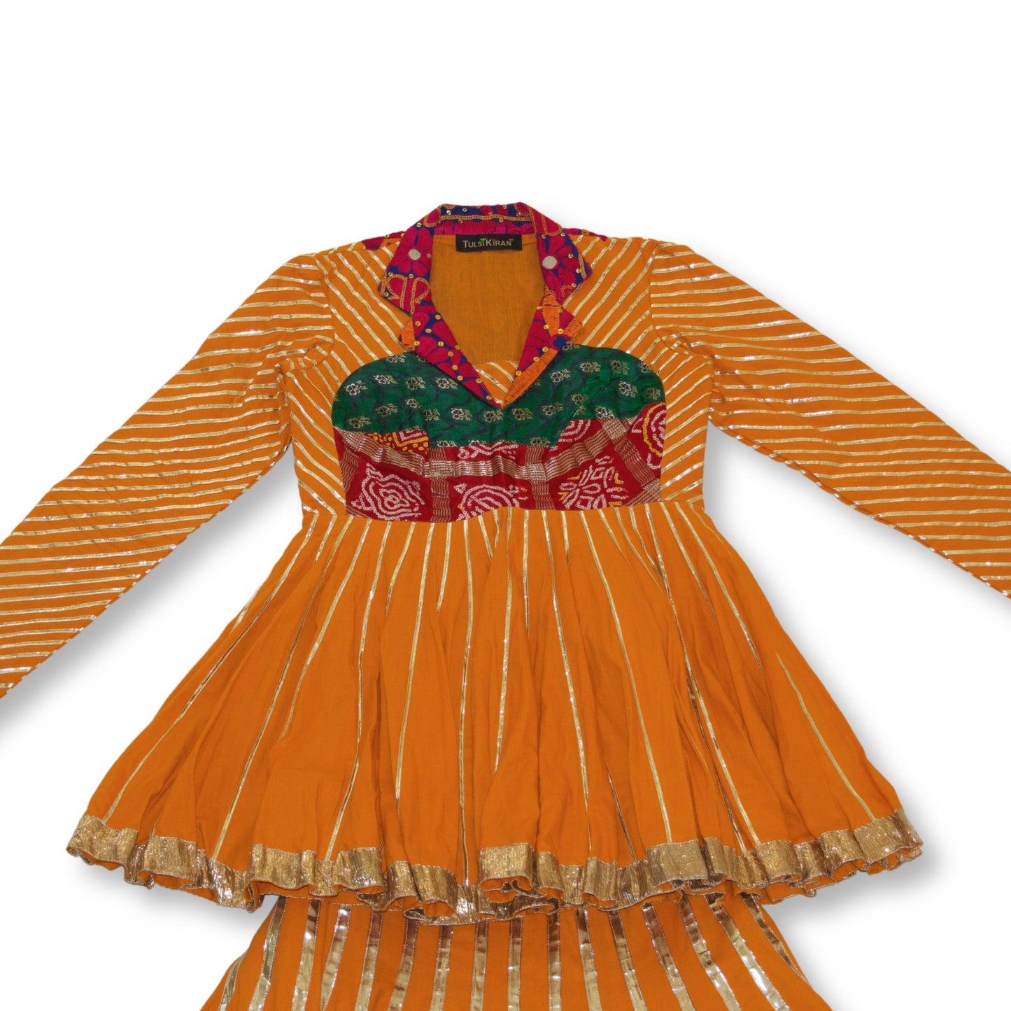 Kala - Khadi cotton kutchi lehenga