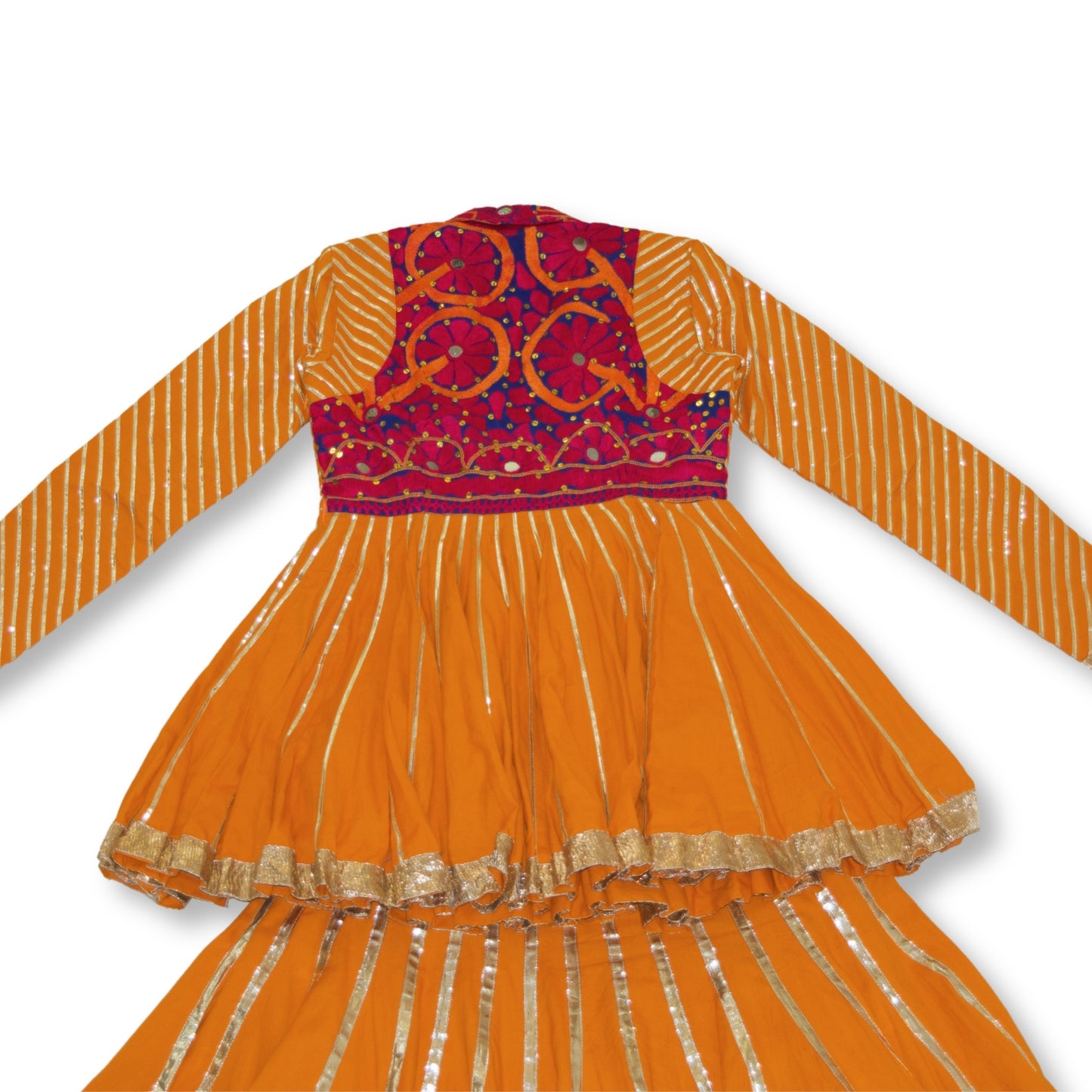 Kala - Khadi cotton kutchi lehenga
