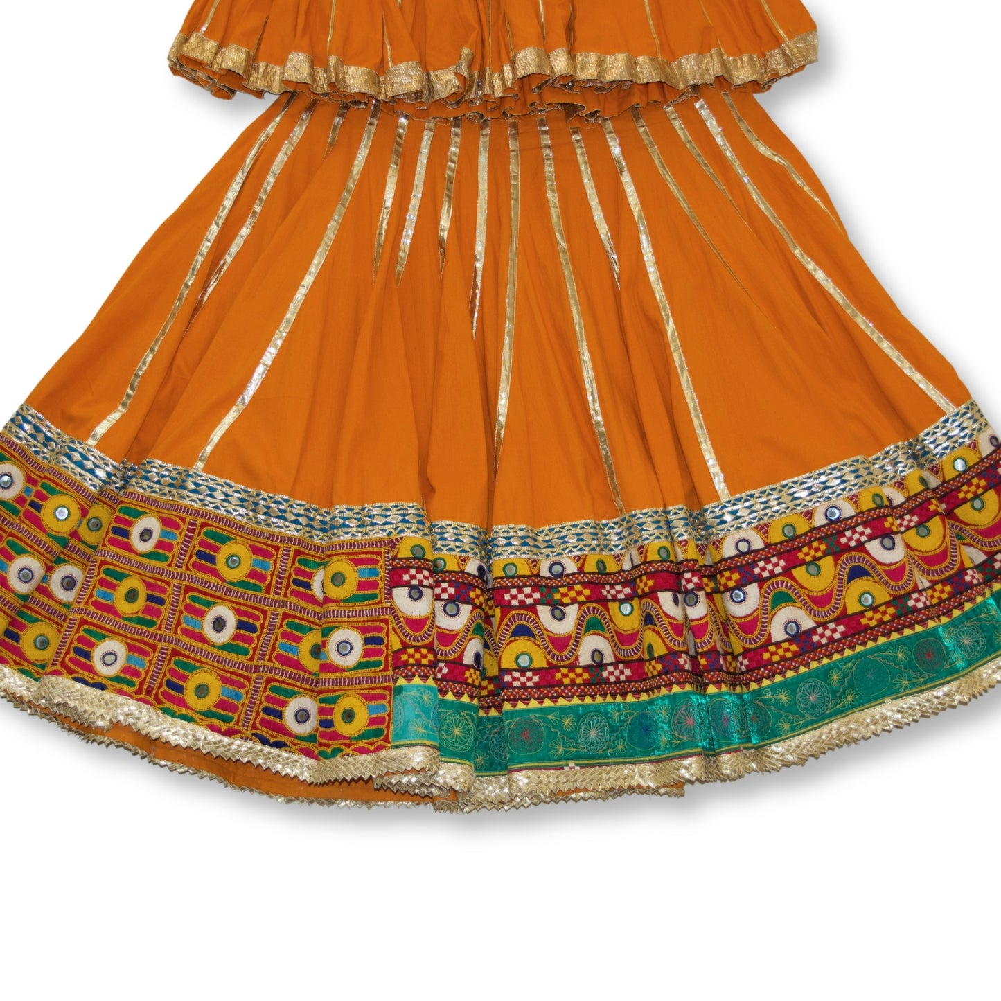 Kala - Khadi cotton kutchi lehenga