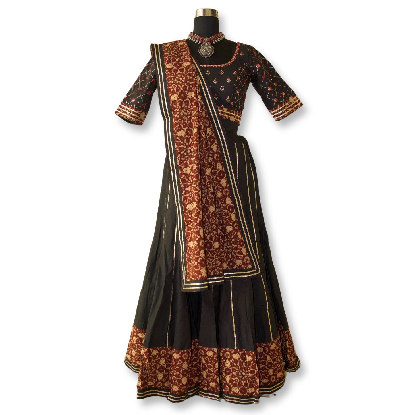 Madhu - Ajarakh cotton lehenga
