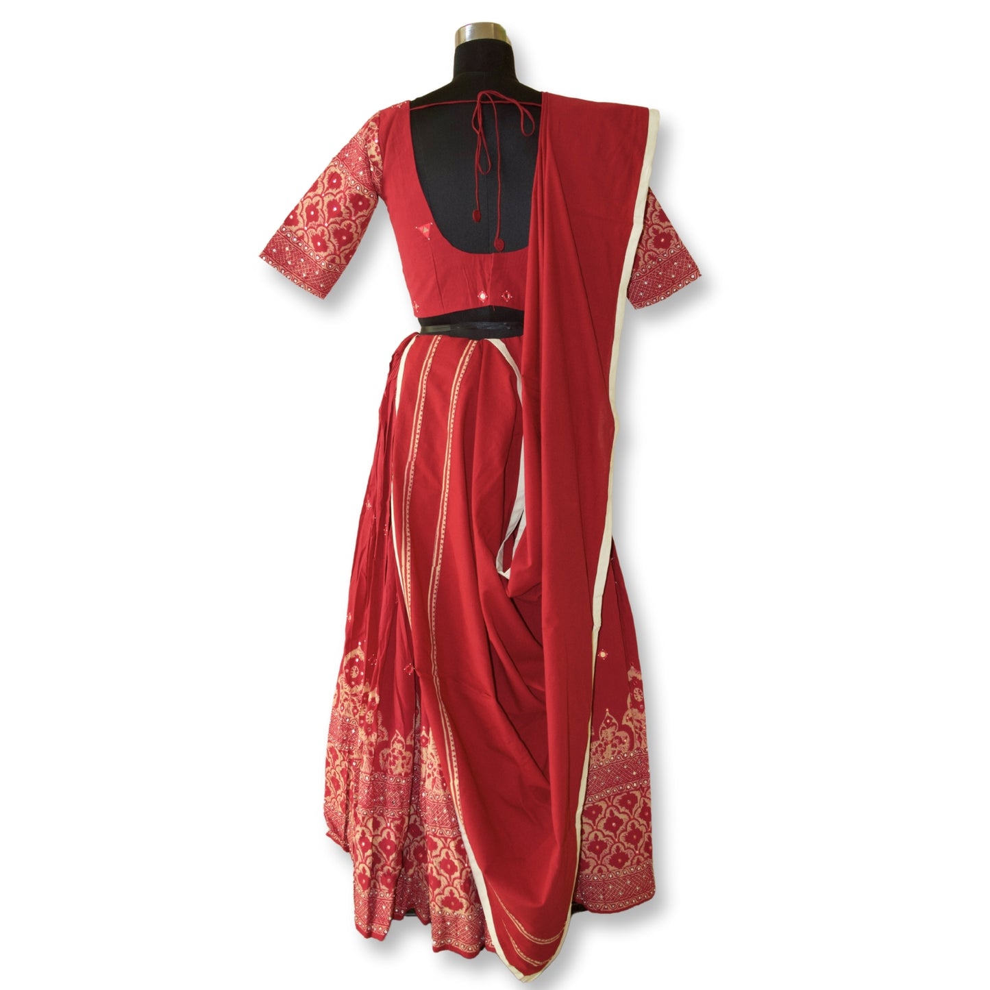 Bharti - Ajarakh cotton lehenga
