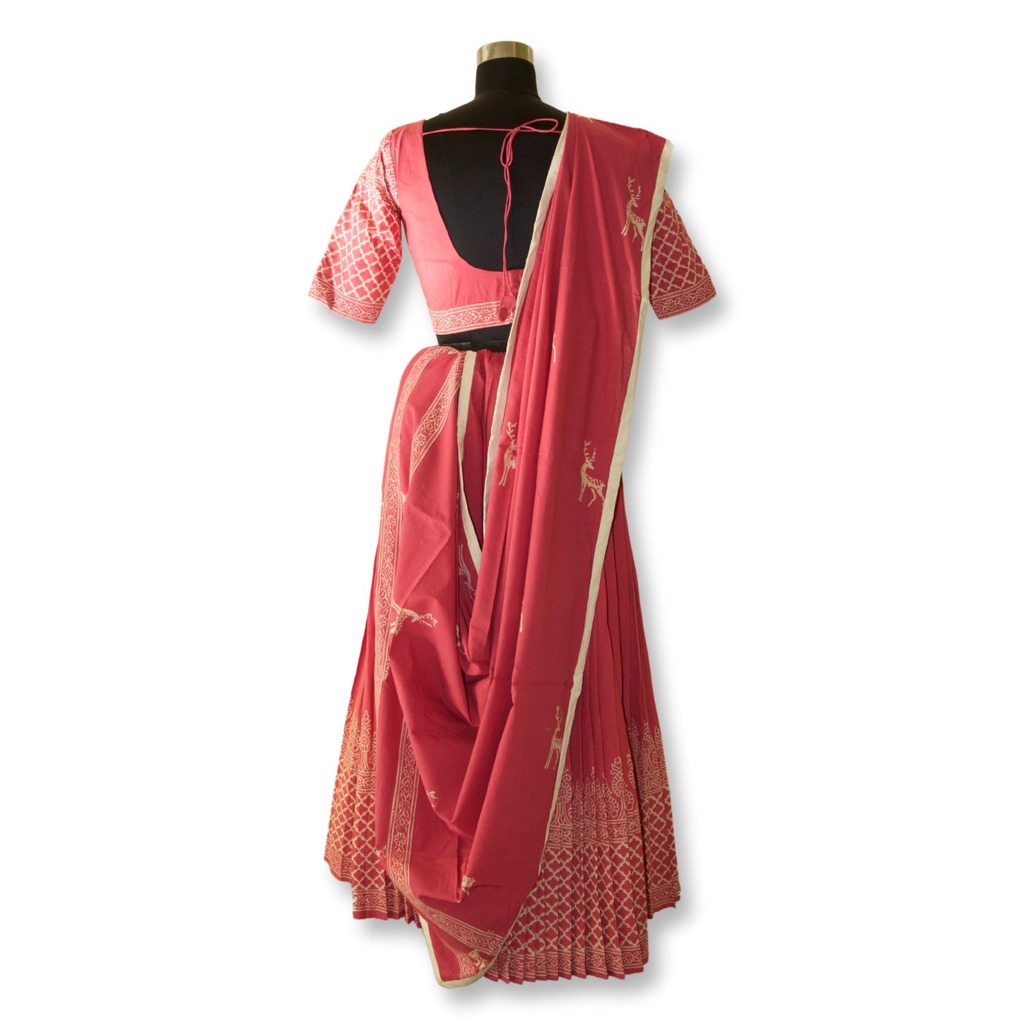 Mitra - Ajarakh cotton lehenga choli