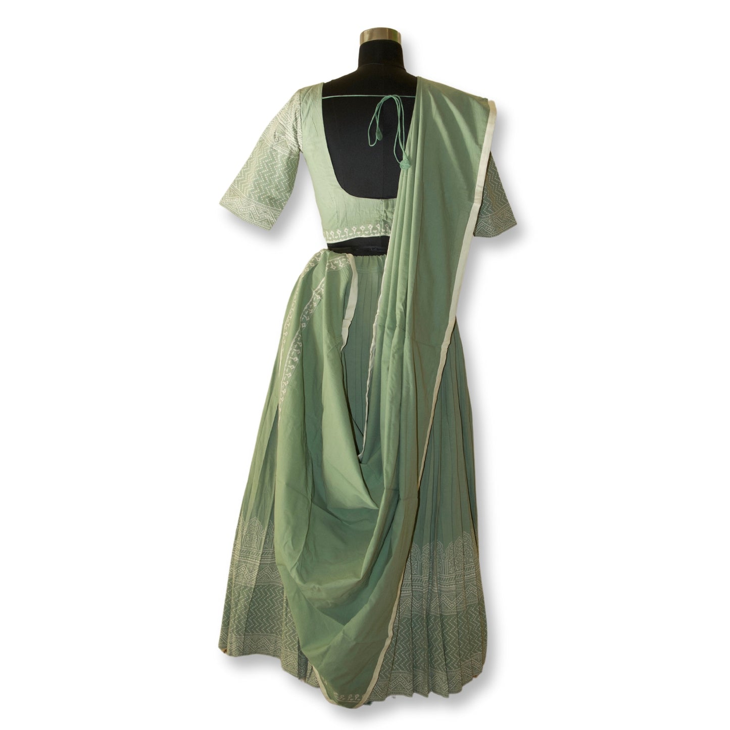 Vasant - Ajarakh cotton lehenga choli