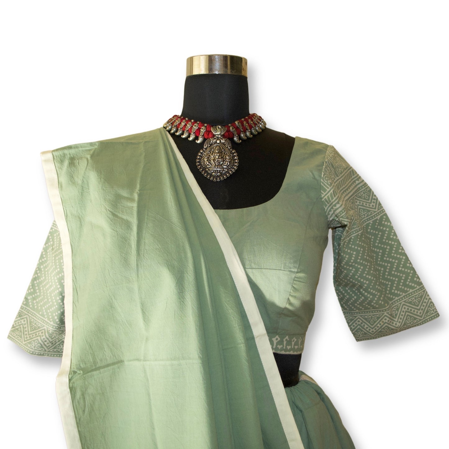 Vasant - Ajarakh cotton lehenga choli