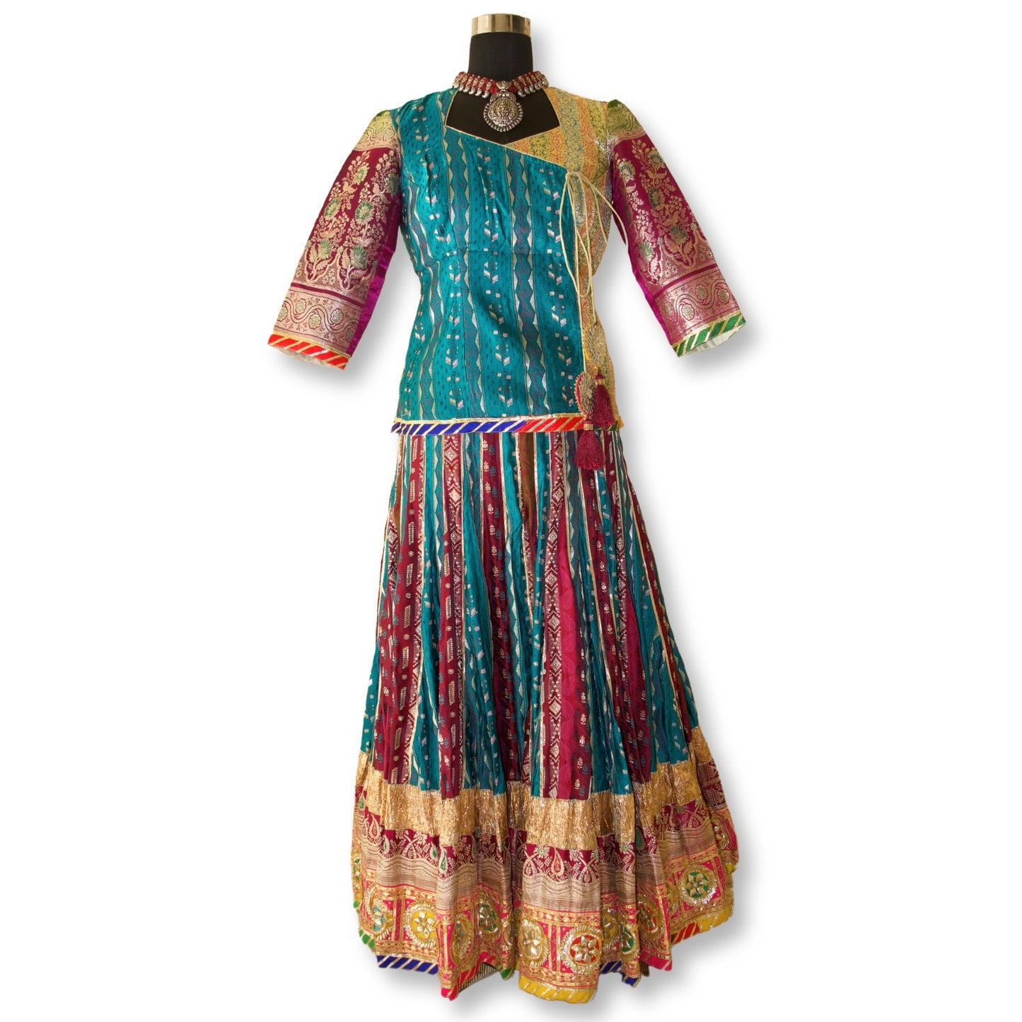 Deepa - Banarasi gota lehenga (only lehenga available)
