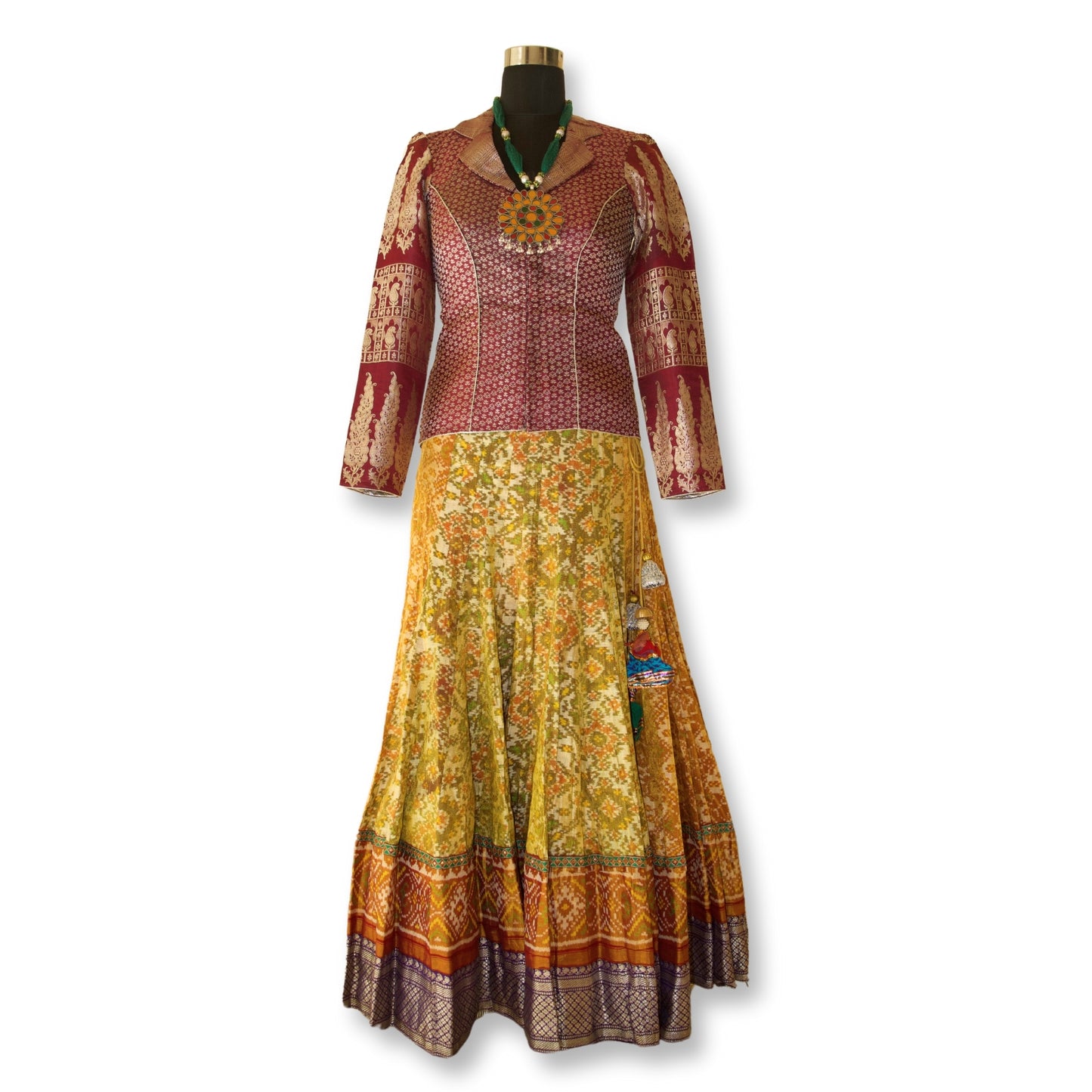 Kirtee - Tissue patola banarasi lehenga