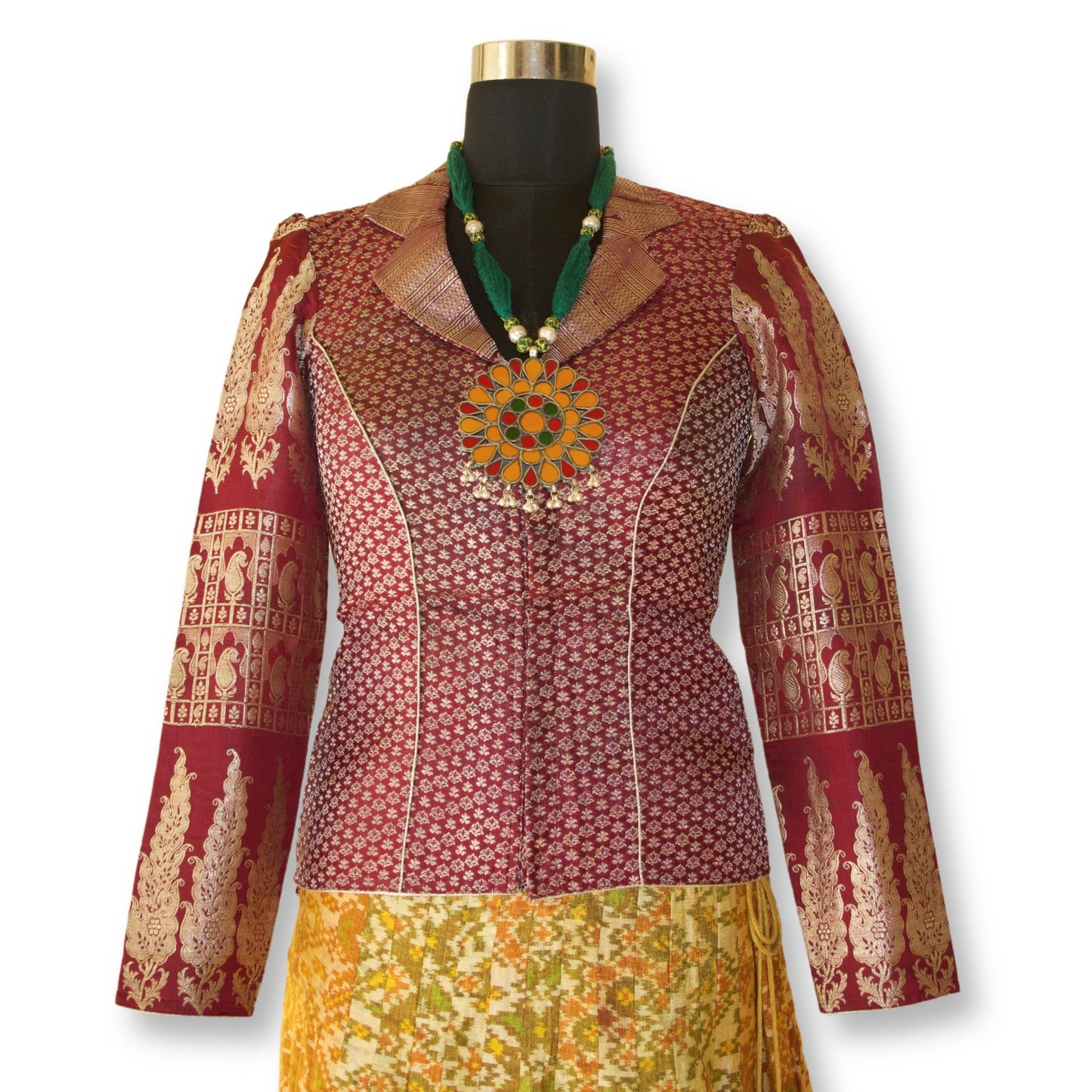 Kirtee - Tissue patola banarasi lehenga