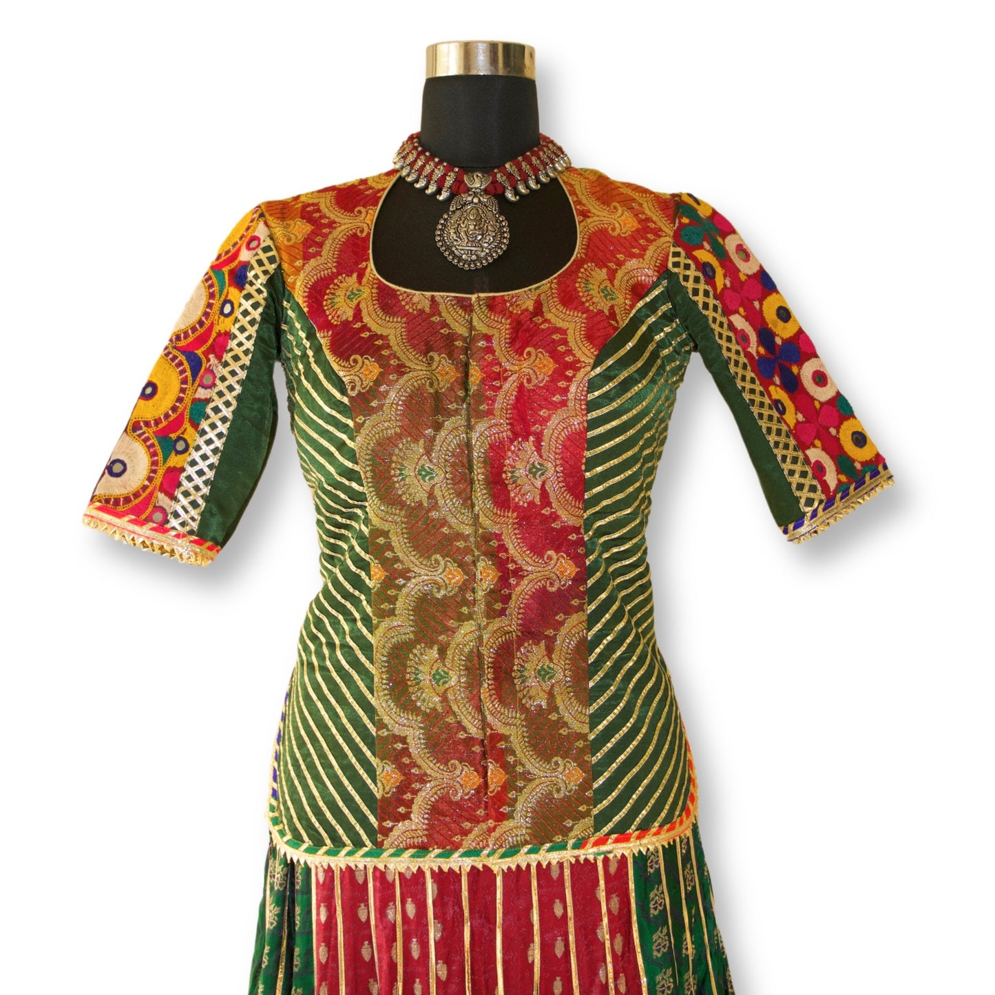 Rajni - Banarasi kutchi lehenga (only lehenga available)