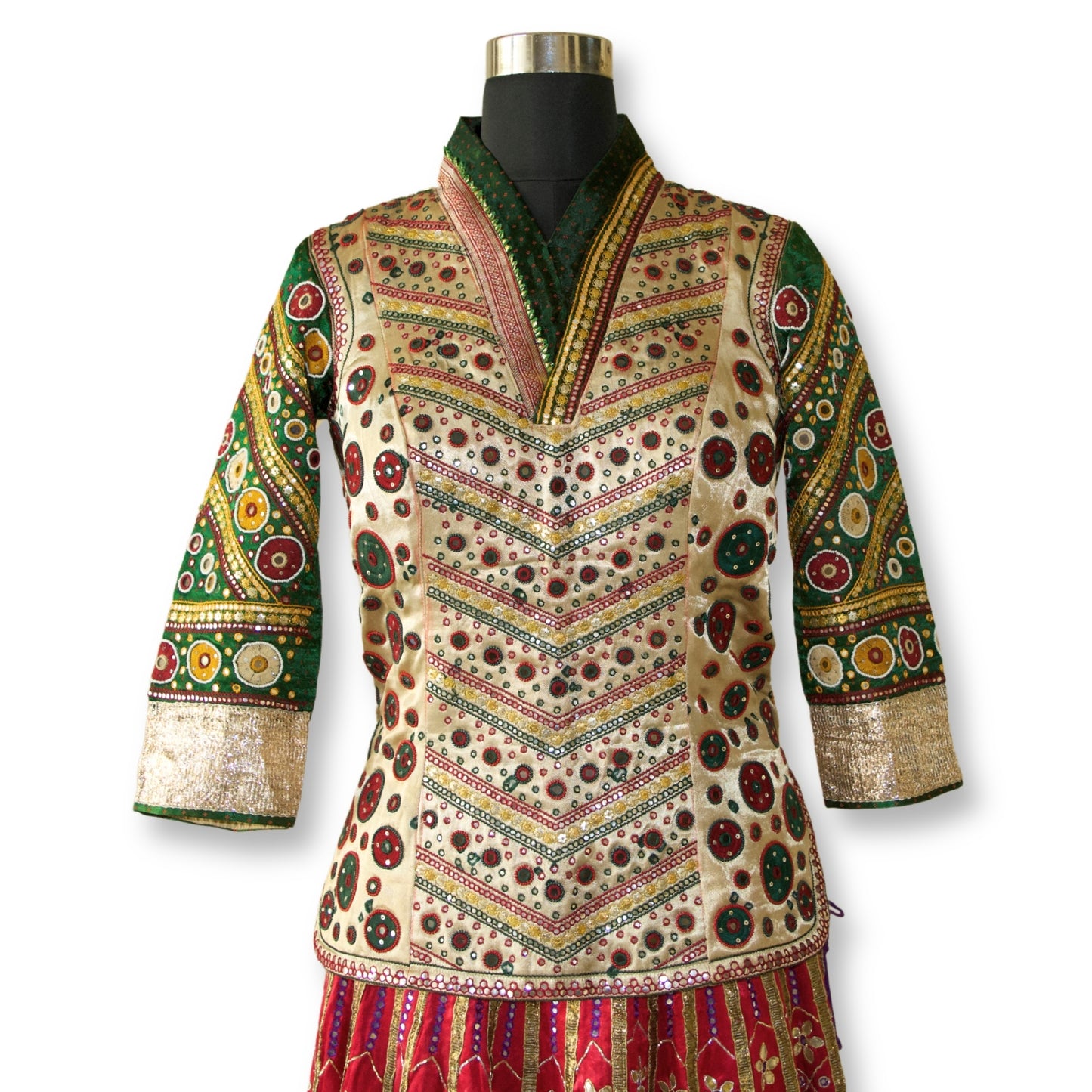 Shakuntala - Gotapatti Lehenga with Aabhli Work Blouse